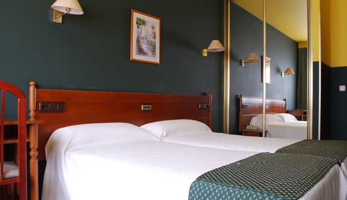 Habitación con 1 cama doble o 2 individuales