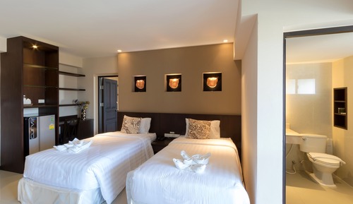 Habitación Deluxe con 1 cama doble o 2 individuales