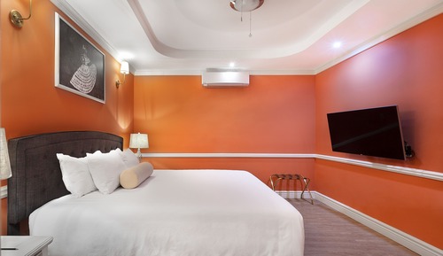 Habitación económica doble, 1 cama de matrimonio grande