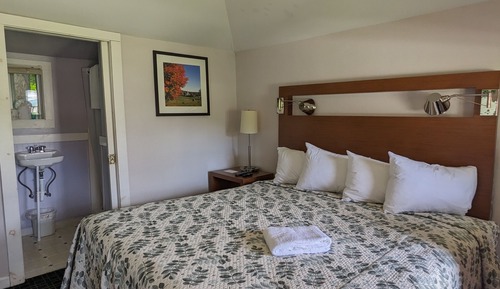 Cabaña, 1 cama de matrimonio grande