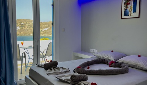 Habitación estándar, balcón, vistas al mar
