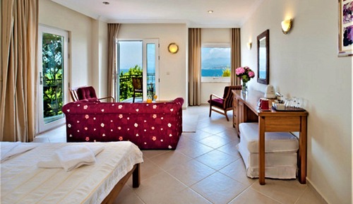 Habitación estándar doble, 1 cama doble, vistas al mar
