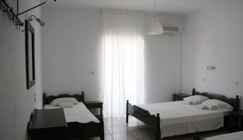 Habitación cuádruple, vistas al mar