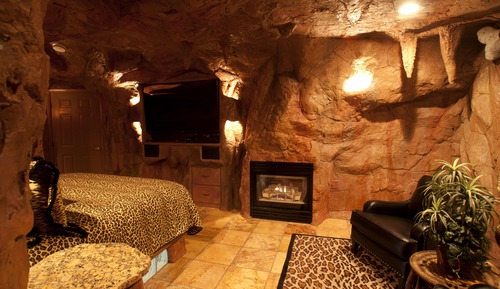 Suite, 1 cama de matrimonio grande (Caveman Suite)