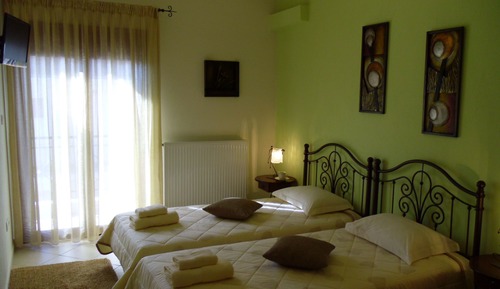 Habitación con 1 cama doble o 2 individuales