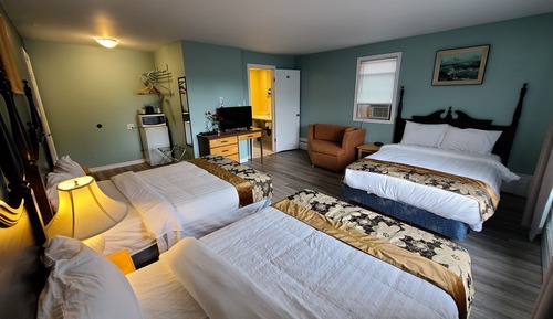 Habitación familiar, varias camas