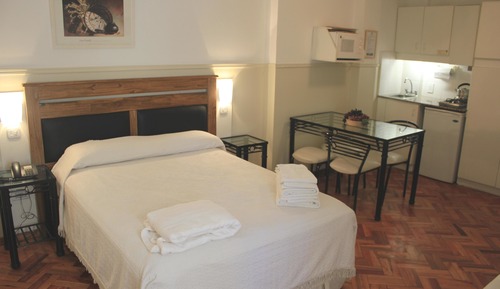 Habitación con 1 cama doble o 2 individuales