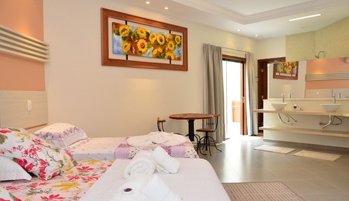 Habitación triple de lujo, bañera de hidromasaje, planta baja