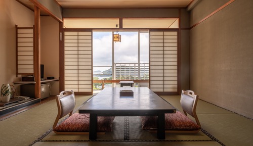 Habitación tradicional, futón, no fumadores, vistas a la bahía (Japanese Style, Wi-Fi)