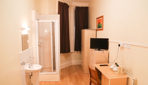 Habitación individual, baño privado