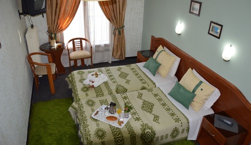 Habitación con 1 cama doble o 2 individuales, vistas al mar