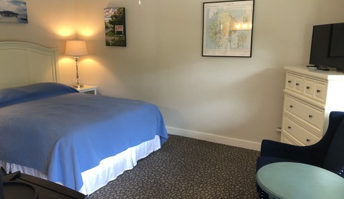 Habitación Deluxe, 1 cama de matrimonio, frigorífico, vistas al jardín