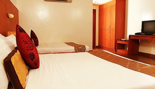 Habitación Deluxe, 2 camas de matrimonio, no fumadores