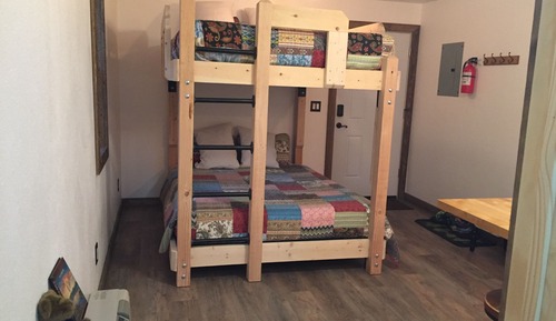 Cabaña Premium, 2 camas de matrimonio, cocina, junto a la montaña