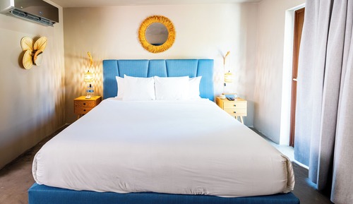 Habitación Deluxe, 1 cama de matrimonio grande, vistas al jardín