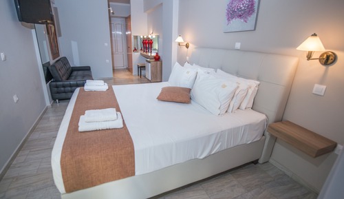 Habitación doble, vistas al mar