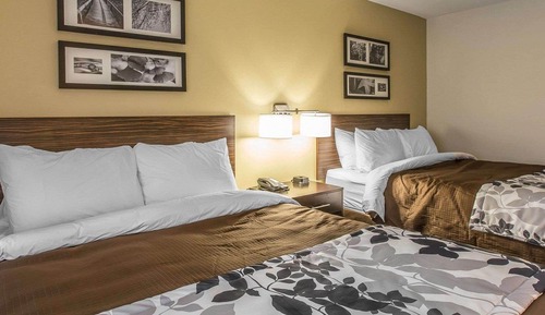 Habitación estándar, 2 camas de matrimonio, no fumadores