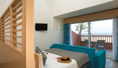 Suite Deluxe, 1 cama de matrimonio grande, balcón, vistas al mar