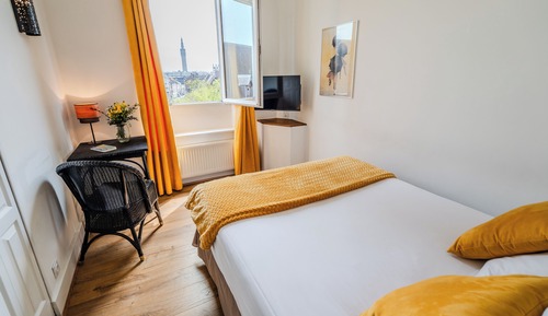 Habitación doble, bañera
