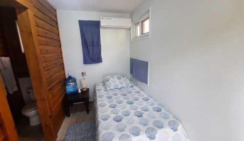 Habitación básica, 1 cama individual, acceso a la piscina, vistas al jardín