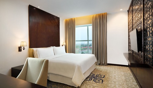 Suite ejecutiva, 1 habitación, no fumadores, vistas a la ciudad