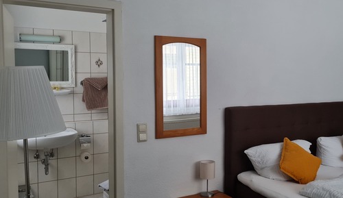 Habitación estándar doble, baño privado