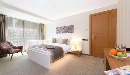 Habitación ejecutiva con 1 cama doble o 2 individuales, vistas a la ciudad