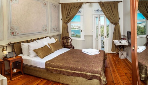Habitación estándar con 1 cama doble o 2 individuales, vistas al mar