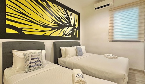 Comfort Apartment, 2 Bedrooms, Kitchenette, City View
