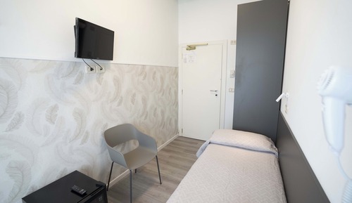Basic Single Room, Balcony, Partial Sea View