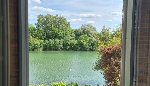 Habitación doble superior, baño privado, vistas al río (4 épis Gîtes de France)