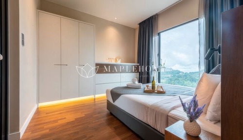 Apartamento superior, 1 habitación, balcón, vistas a la ciudad