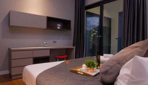 Apartamento superior, 2 habitaciones, balcón, vistas a la ciudad