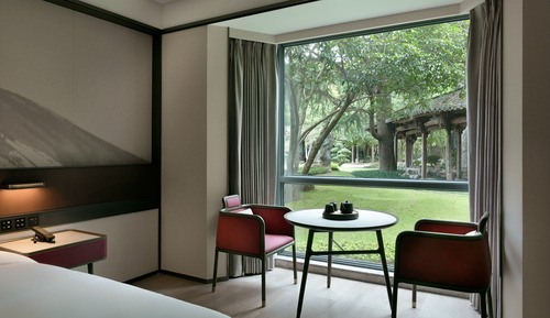 Habitación Deluxe doble, vistas al jardín