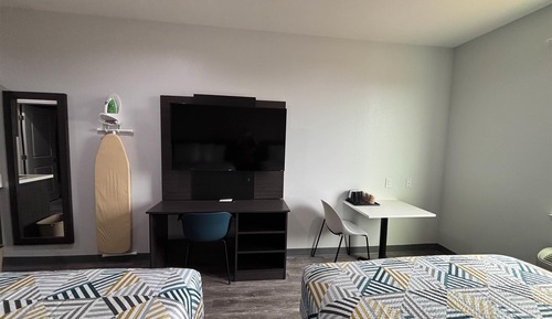 Habitación estándar, 2 camas de matrimonio, accesible para personas con discapacidad, fumadores