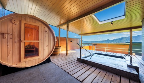 [Standard Villa / Western-style Room / 3 Beds] with Hot Spring and Sauna , Non Smoking