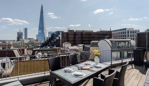 Luxury Penthouse, Balcony, City View