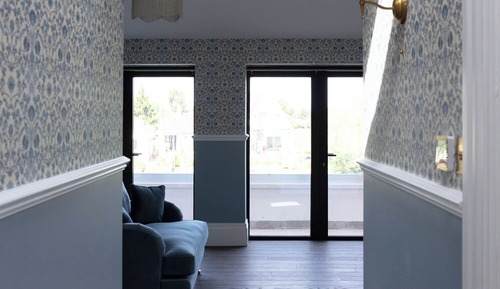 Habitación superior, vistas al río