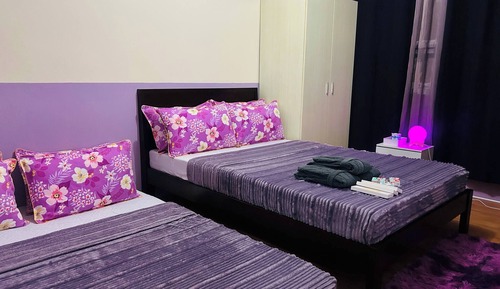 Apartamento, 1 habitación, balcón, vistas al jardín