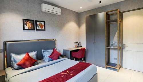 Deluxe Double Room, Balcony, Garden View