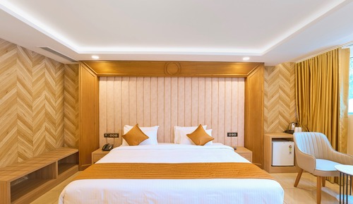 Deluxe Double or Twin Room, Courtyard View
