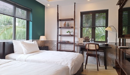 Deluxe Twin Room, Garden View
