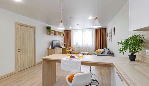 Apartamento, 2 habitaciones, vistas a la ciudad