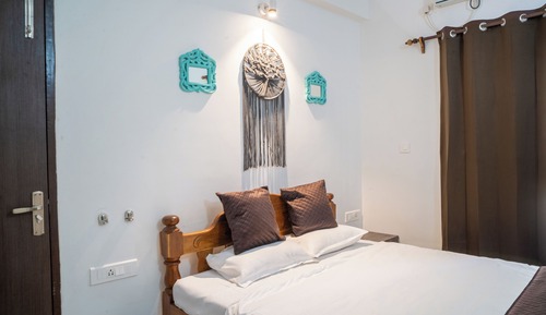 Apartamento Deluxe, 1 cama de matrimonio grande con sofá cama, vistas a la piscina