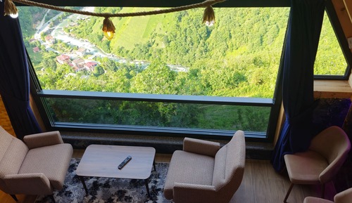 Bungalow Elite, patio, vistas al valle