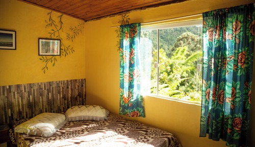 Habitación triple, vistas al lago