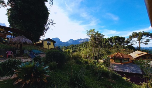 Chalet Confort, vistas al jardín