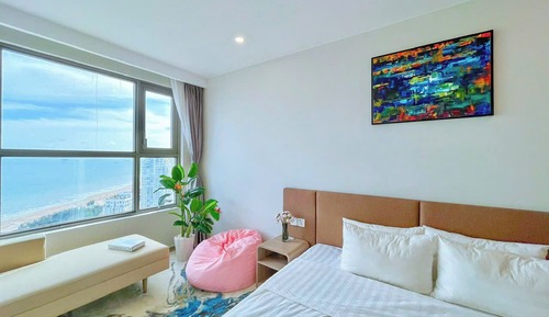 Apartamento Deluxe, 3 habitaciones, vistas al mar