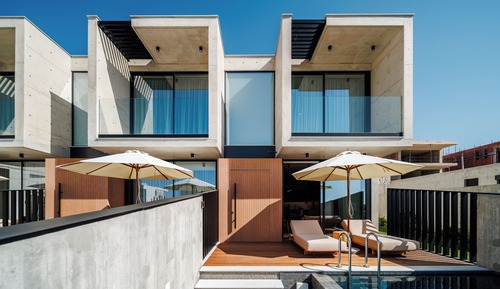 Villa estándar, 2 habitaciones, piscina privada, vistas al mar