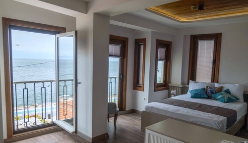 Habitación triple Deluxe, vistas al mar